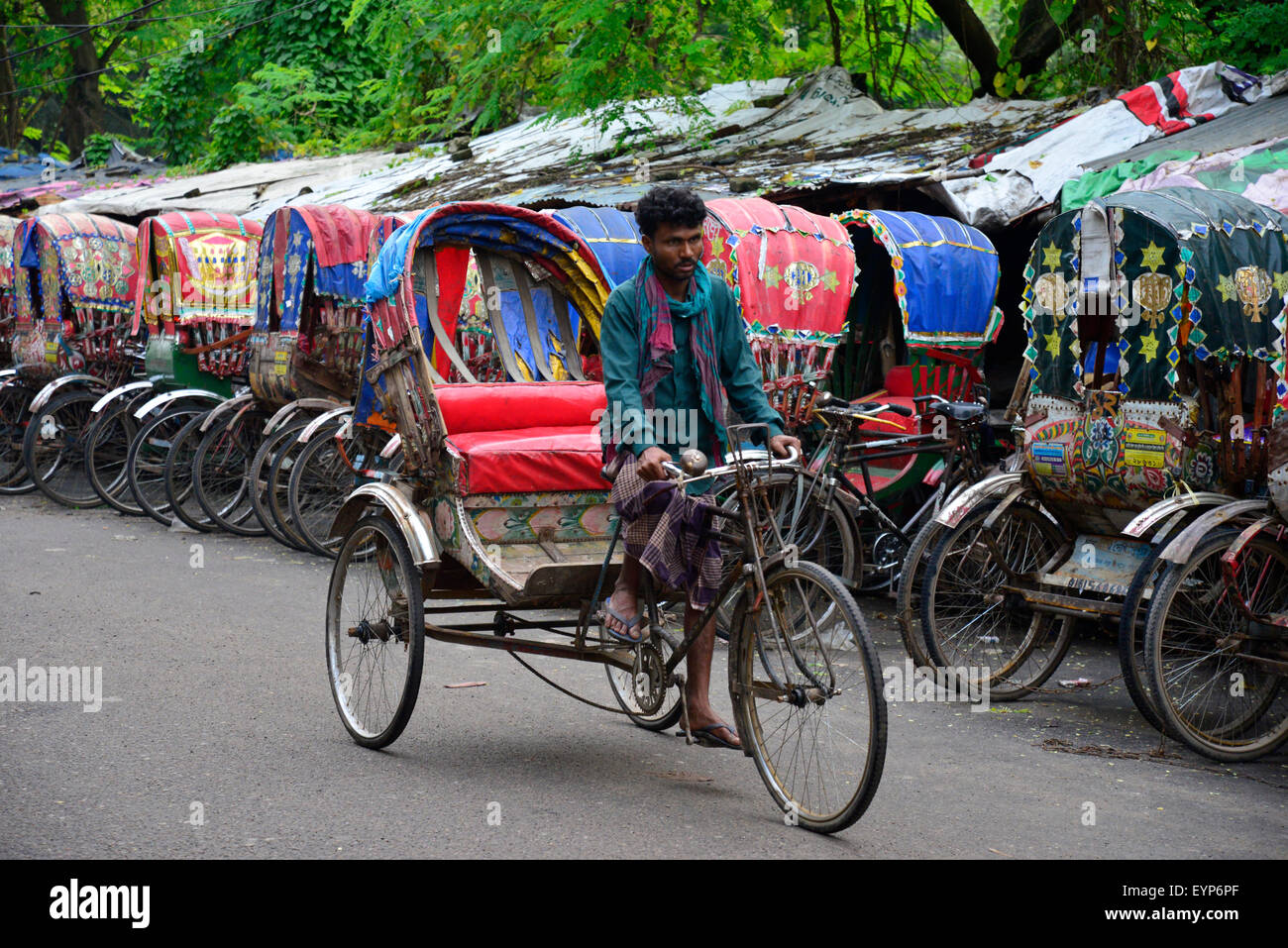 Rickshaw In Bangladesh