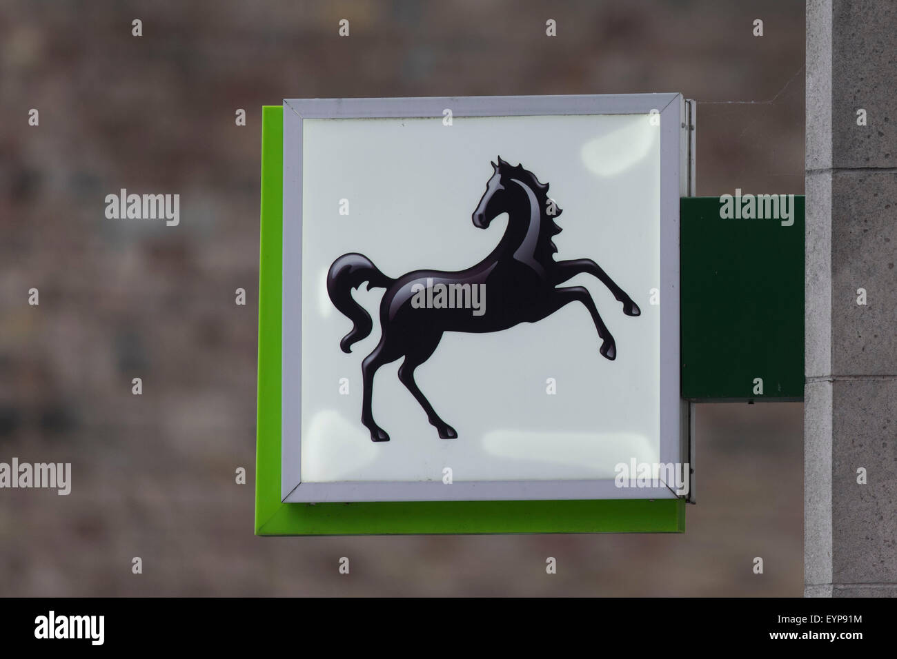 Lloyds Bank sign logo. Stock Photo