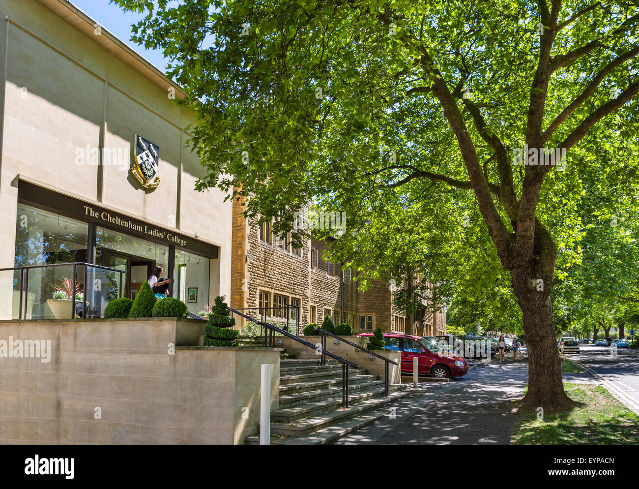 Cheltenham Ladies' College, Bayshill Road, Cheltenham, Gloucestershire, England, UK Stock Photo