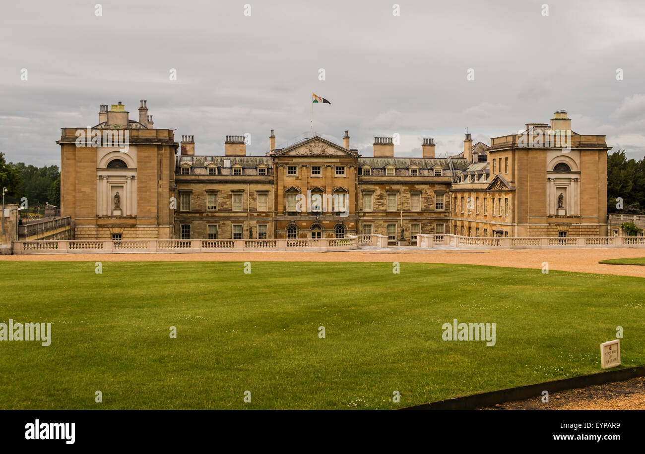 Woburn Abbey in Bedfordshire Stock Photo
