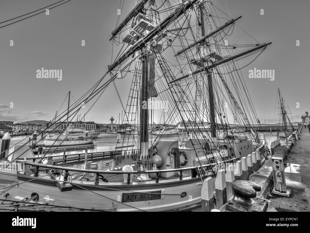Hobart Sailing ship Stock Photo Alamy