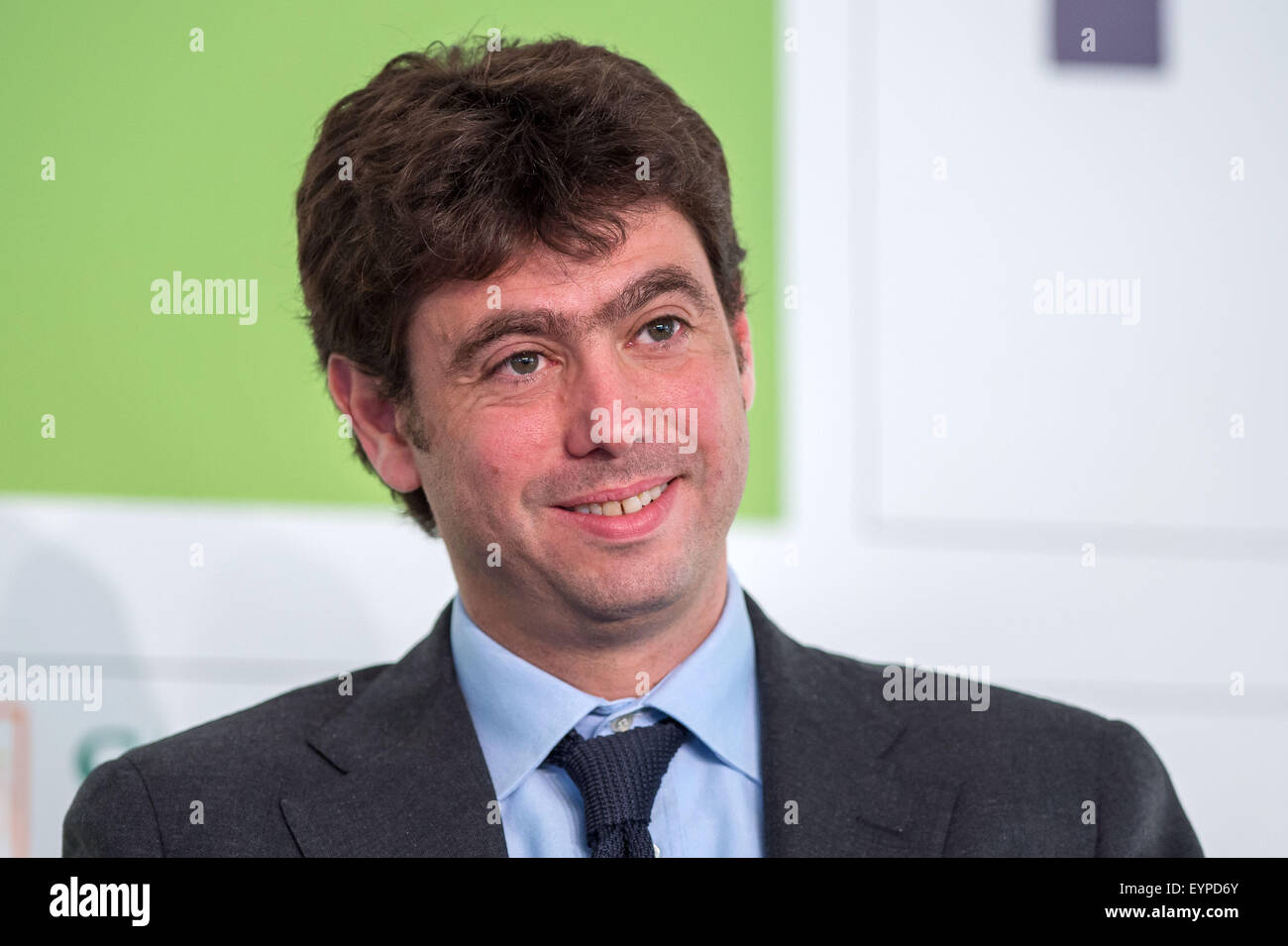 The President of Juventus Football Club Andrea Agnelli Stock Photo