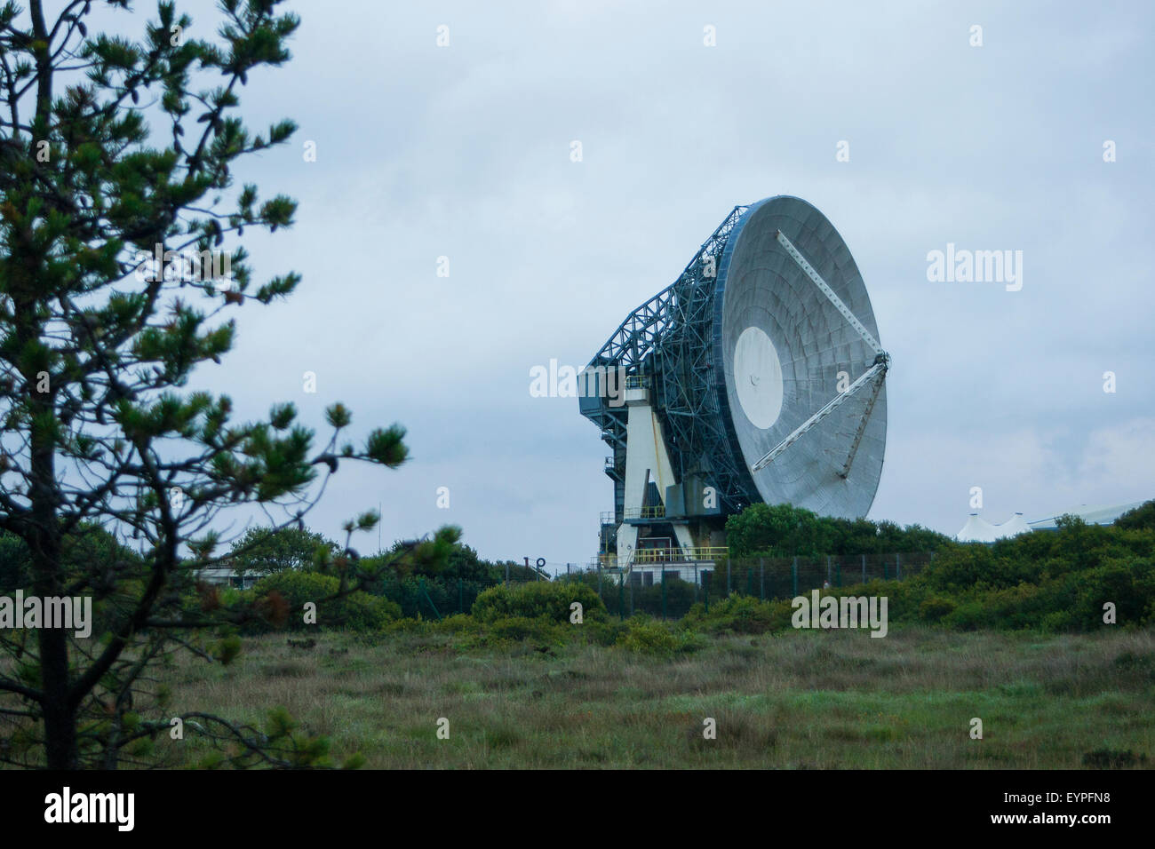 Antenna One (Arthur), Goonhilly Down, Earth station, Helston, Cornwall, UK Stock Photo