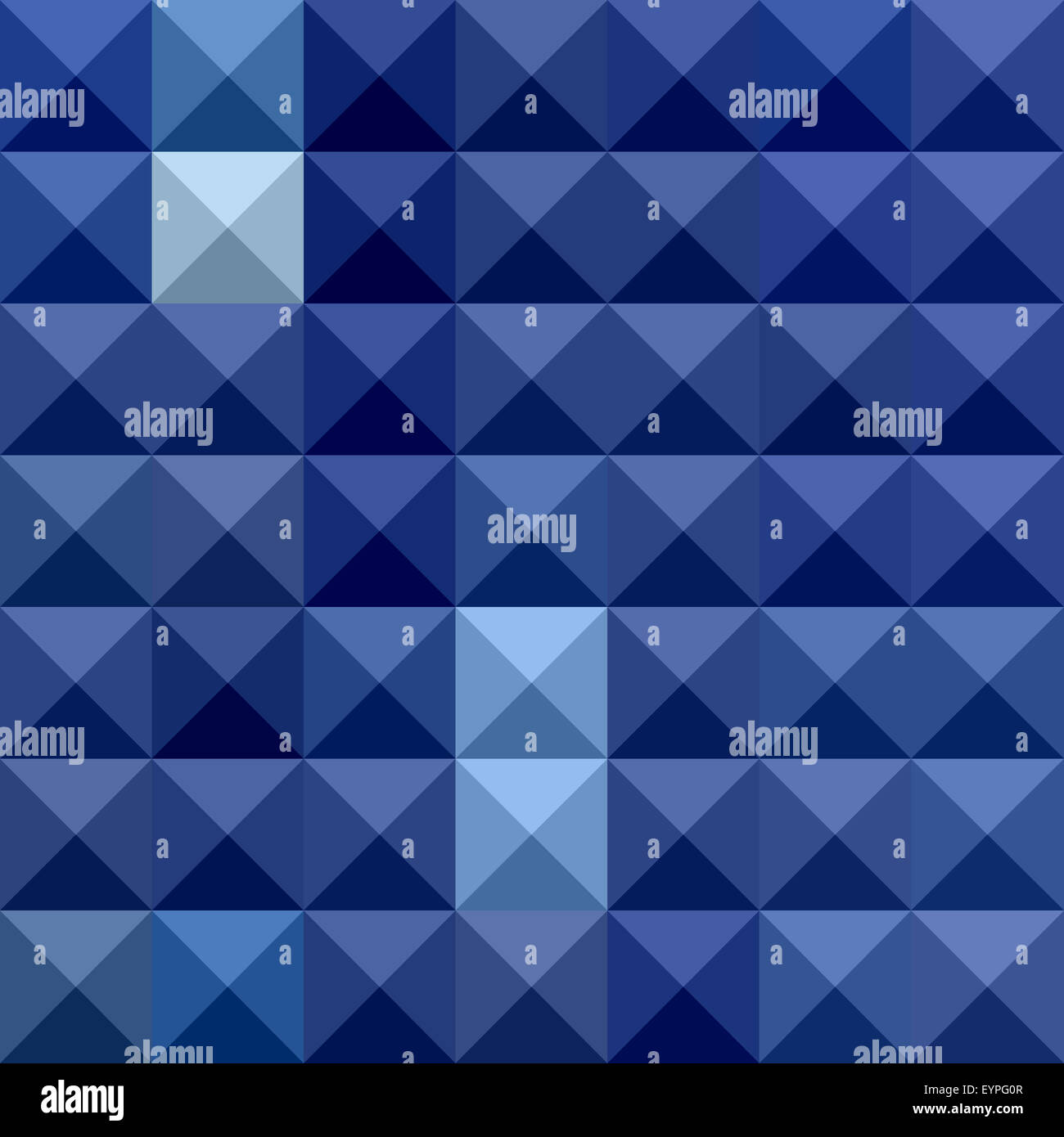 Low polygon style illustration of cobalt blue abstract geometric ...