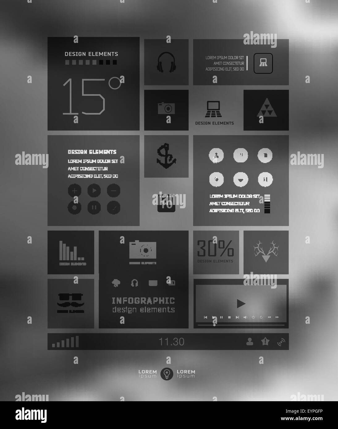 Vector flat transparent Web Stock Vector Image & Art - Alamy