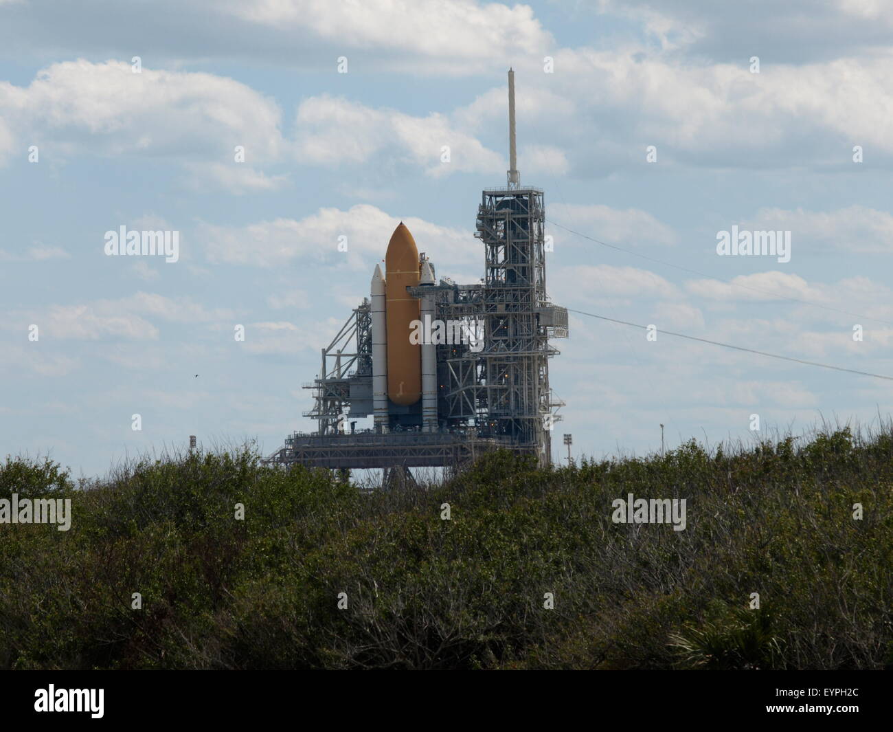 Cape Canaveral NASA Space Shuttle Launch Site Stock Photo - Alamy