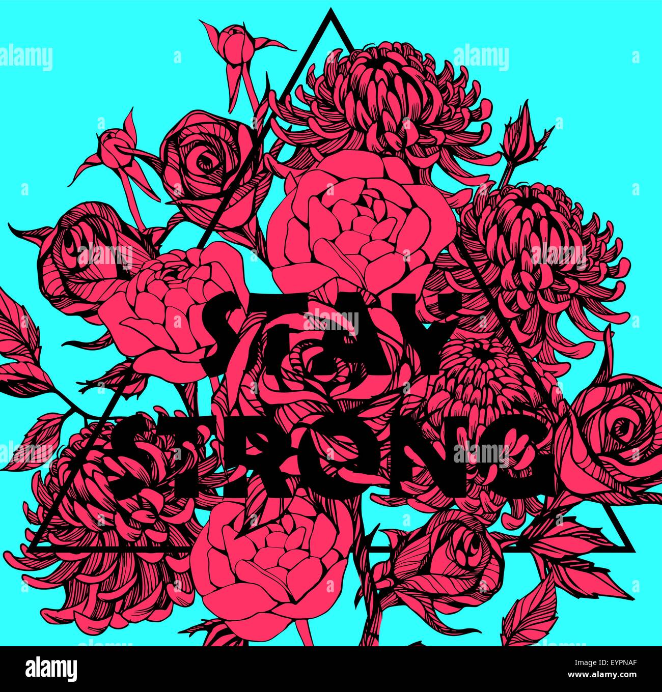 beautiful flower background art Stock Vector Image & Art - Alamy