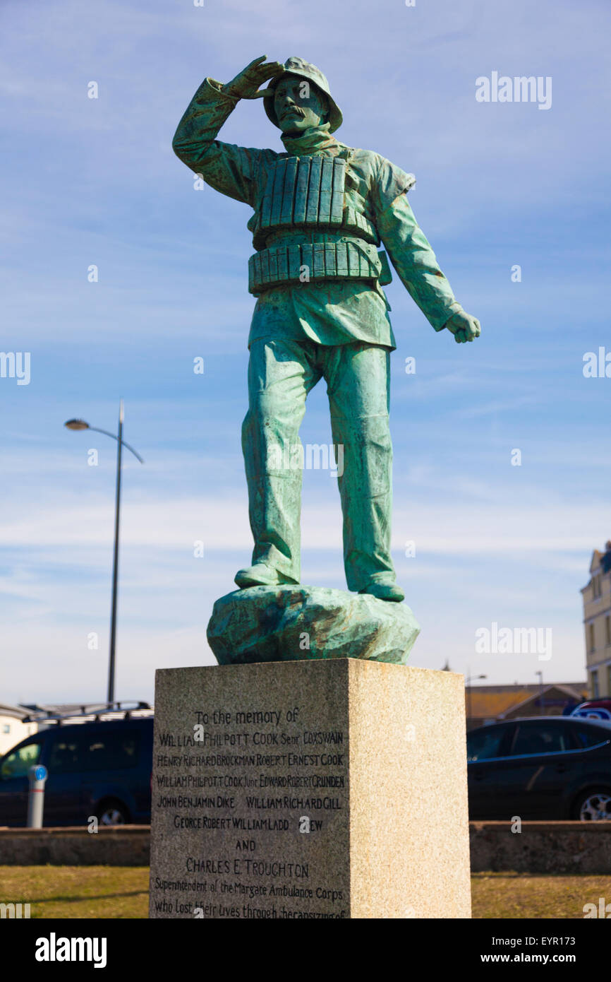 Memorial to lifeboat men, Margate, Kent, UK Stock Photo - Alamy