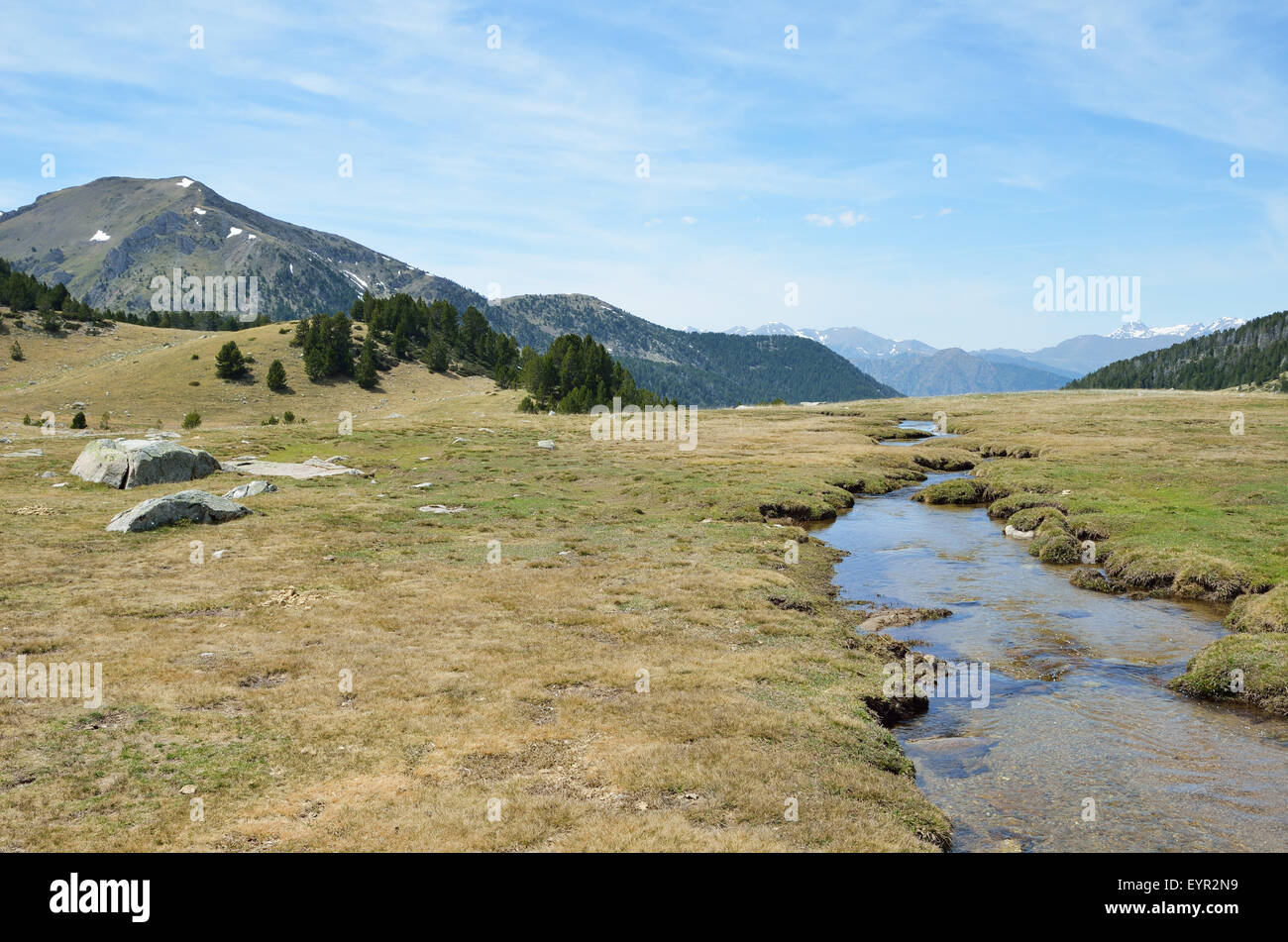 Spring in the MadriuPerafitaClaror valley Stock Photo Alamy