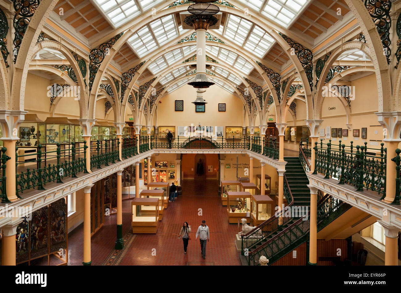 Art Gallery and Museum, Birmingham City, England, UK Stock Photo