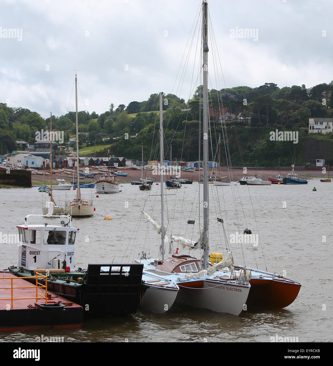 A replica of the boat used by Donald Crowhurst to compete in the 1968