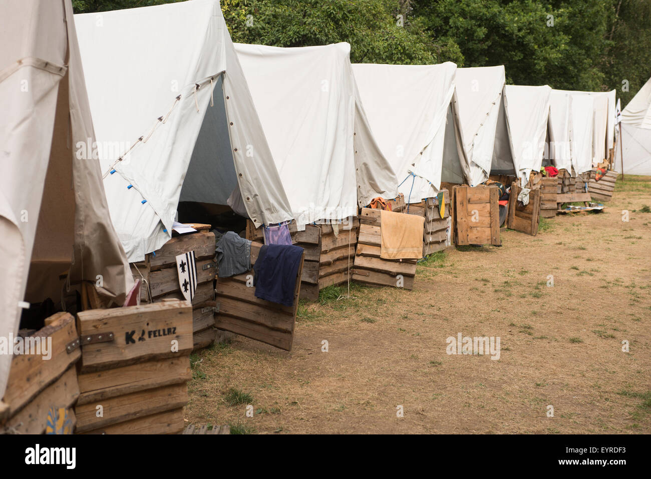 Boys Scout Campground, summer camp, tents, Roughing camping, adventure