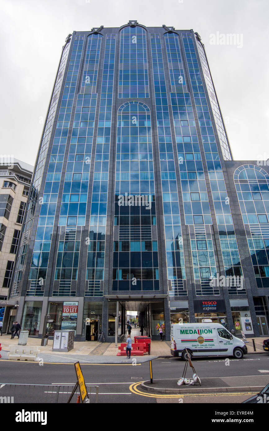 Birmingham City Center Colmore Gate office block Stock Photo Alamy