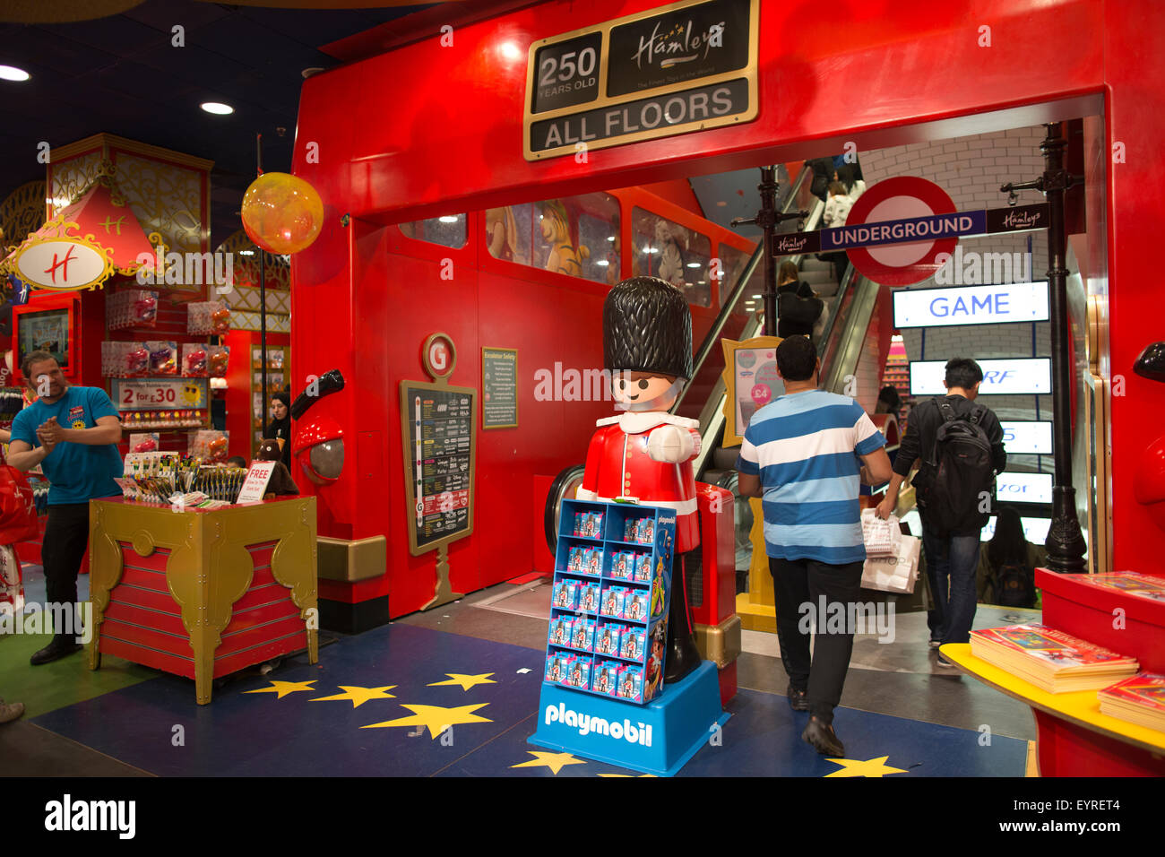 Hamleys Toy Shop, the oldest toy shop in the world, Regent Street, London, UK Stock Photo