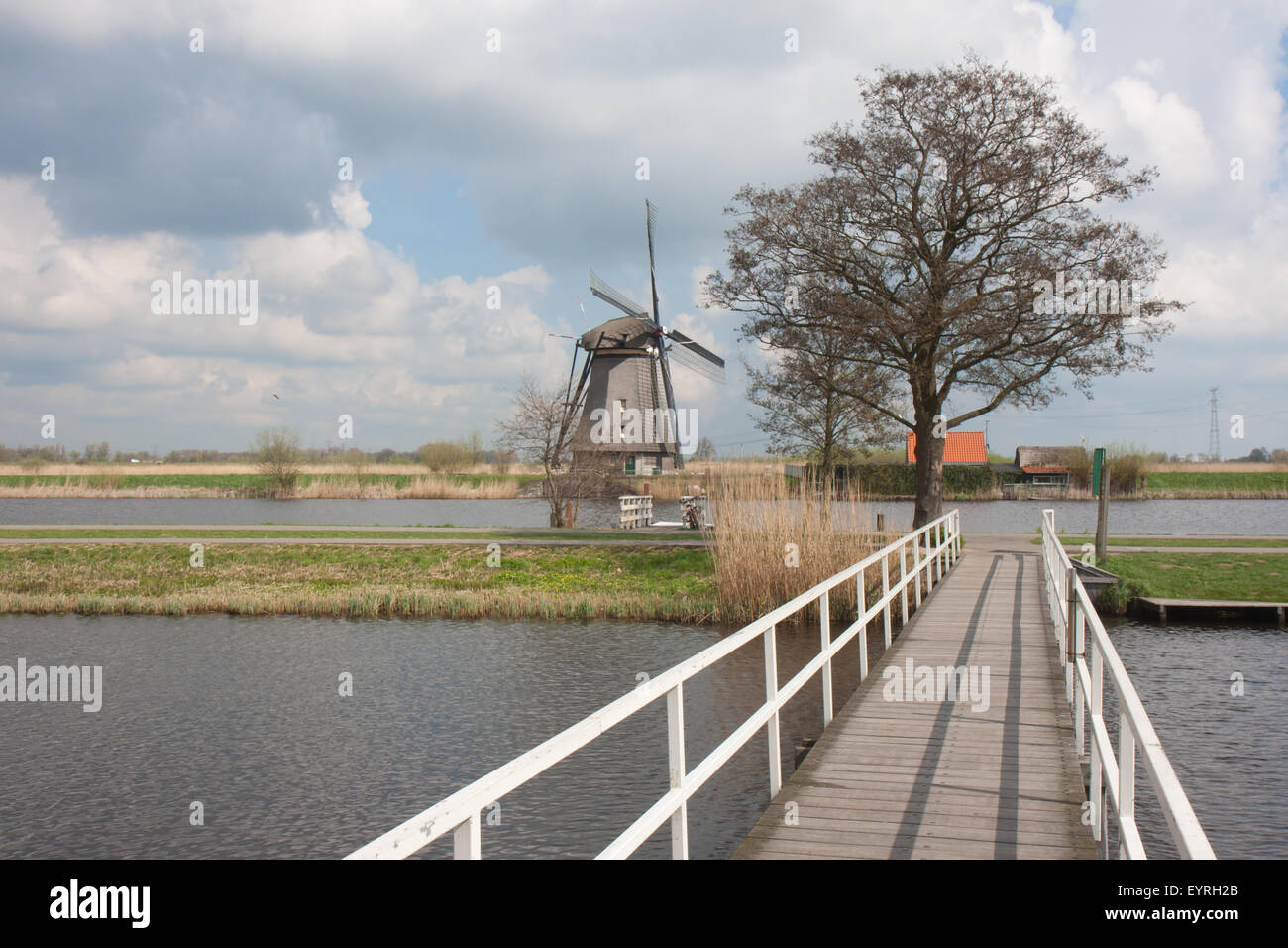 Netherlands wooden sign nature hi-res stock photography and images - Alamy