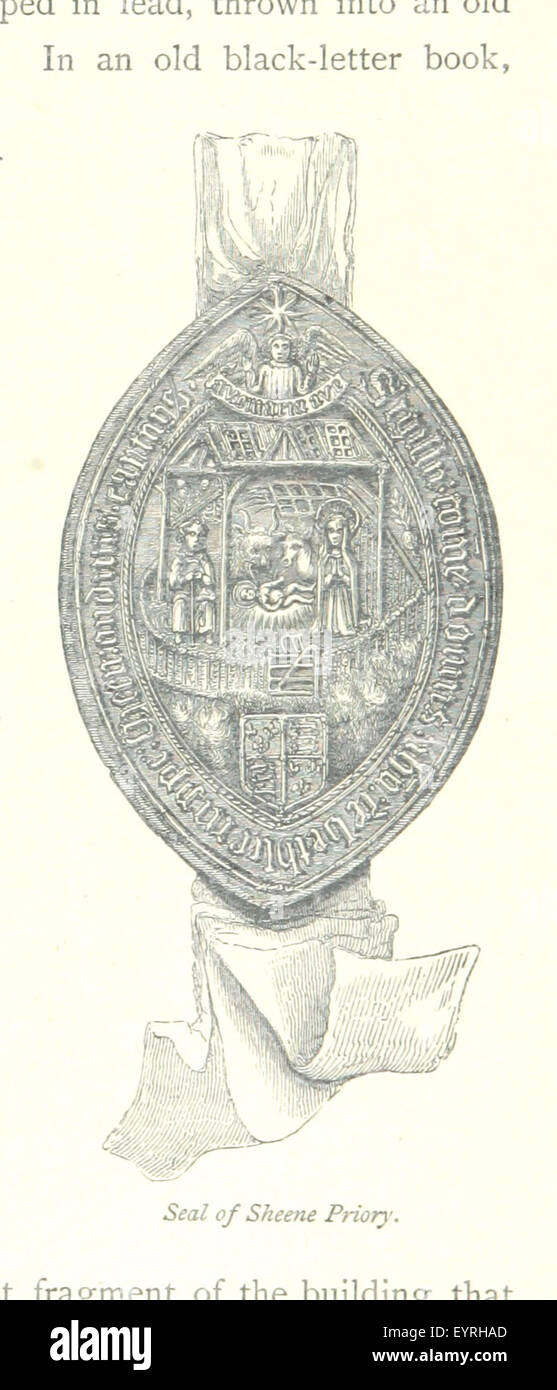 Image taken from page 77 of 'The Thames from its Source to the Sea ... Illustrated with ... engravings ... and ... etchings, etc' Image taken from page 77 of 'The Thames from its Stock Photo