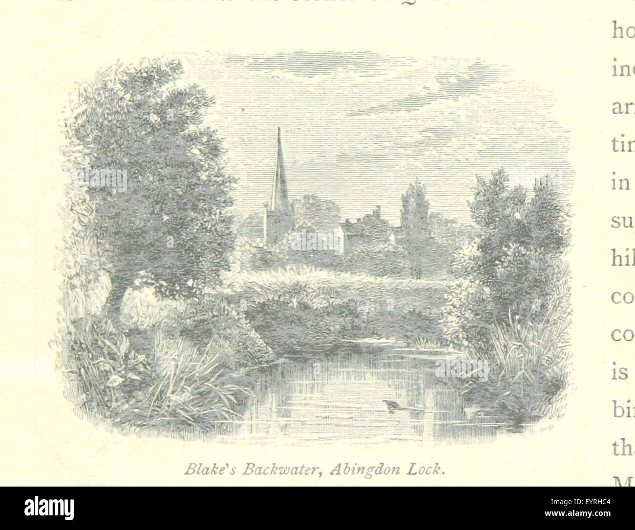 Image taken from page 78 of 'The Thames from its Source to the Sea ... Illustrated with ... engravings ... and ... etchings, etc' Image taken from page 78 of 'The Thames from its Stock Photo