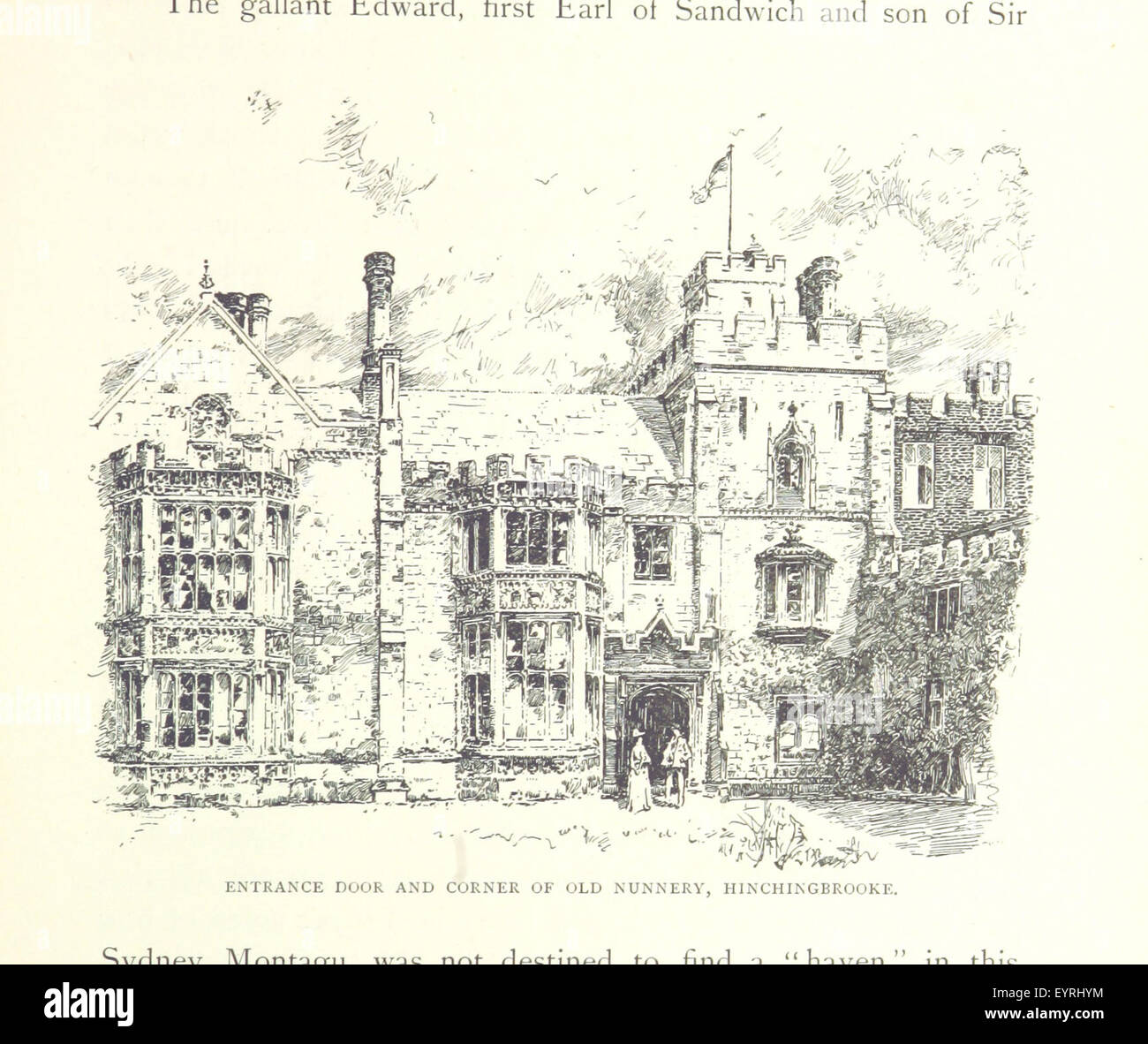 Glimpses of Old English Homes ... With ... illustrations Image taken from page 79 of 'Glimpses of Old English Stock Photo