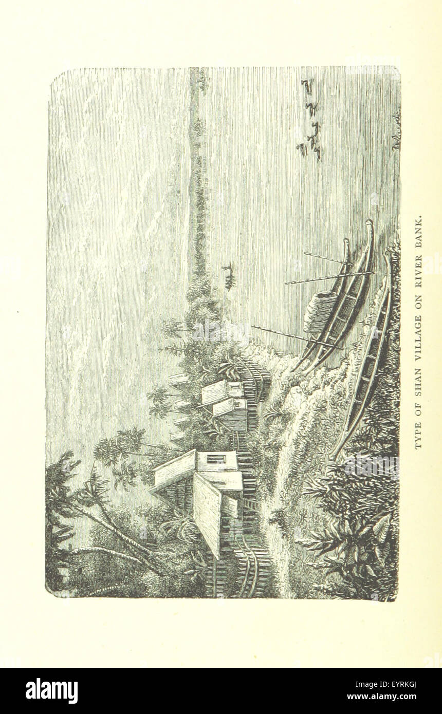 Image taken from page 110 of 'Amongst the Shans ... With ... illustrations, and an historical sketch of the Shans by Holt S. Hallett ... Preceded by an introduction on the cradle of the Shan race by Terrien de Lacouperie' Image taken from page 110 of 'Amongst the Shans Stock Photo