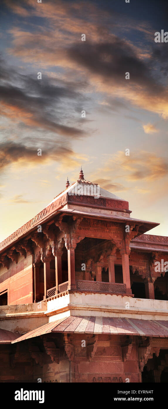 Asia, India, Uttar Pradesh, Fatehpur Sikri Stock Photo