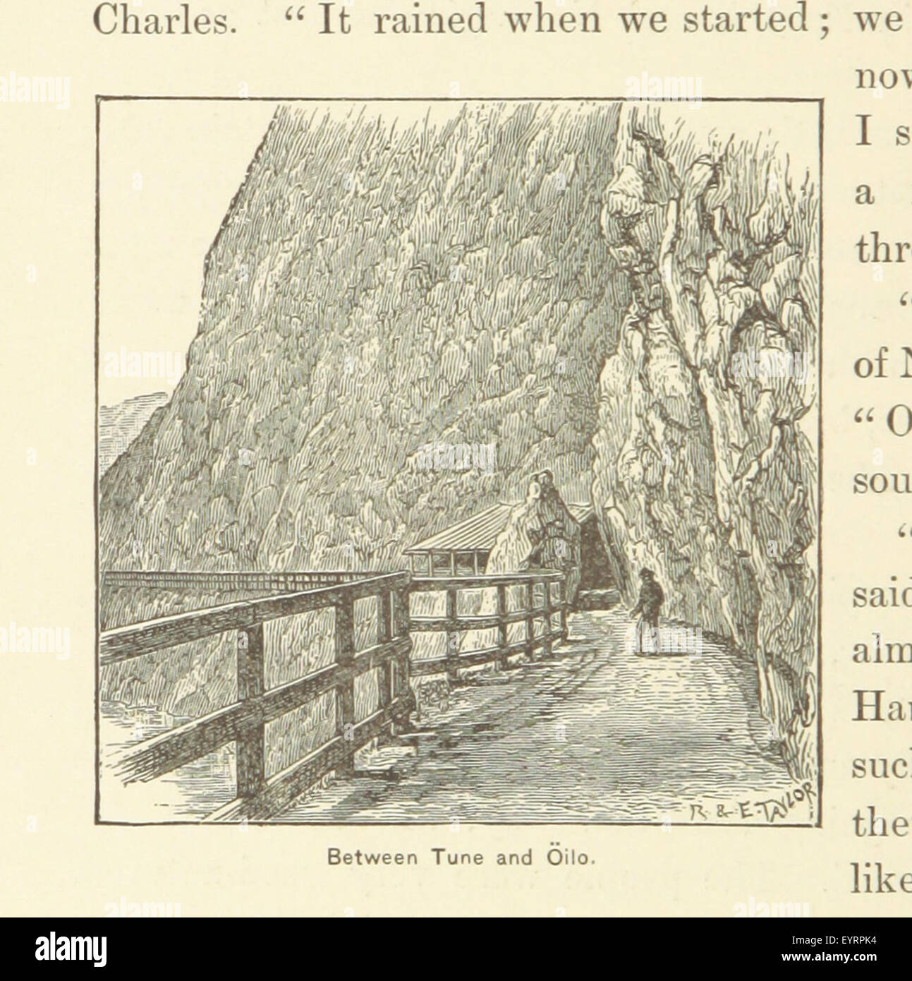 Image taken from page 122 of 'The Viking Bodleys; an excursion into Norway and Denmark ... With illustrations' Image taken from page 122 of 'The Viking Bodleys; an Stock Photo