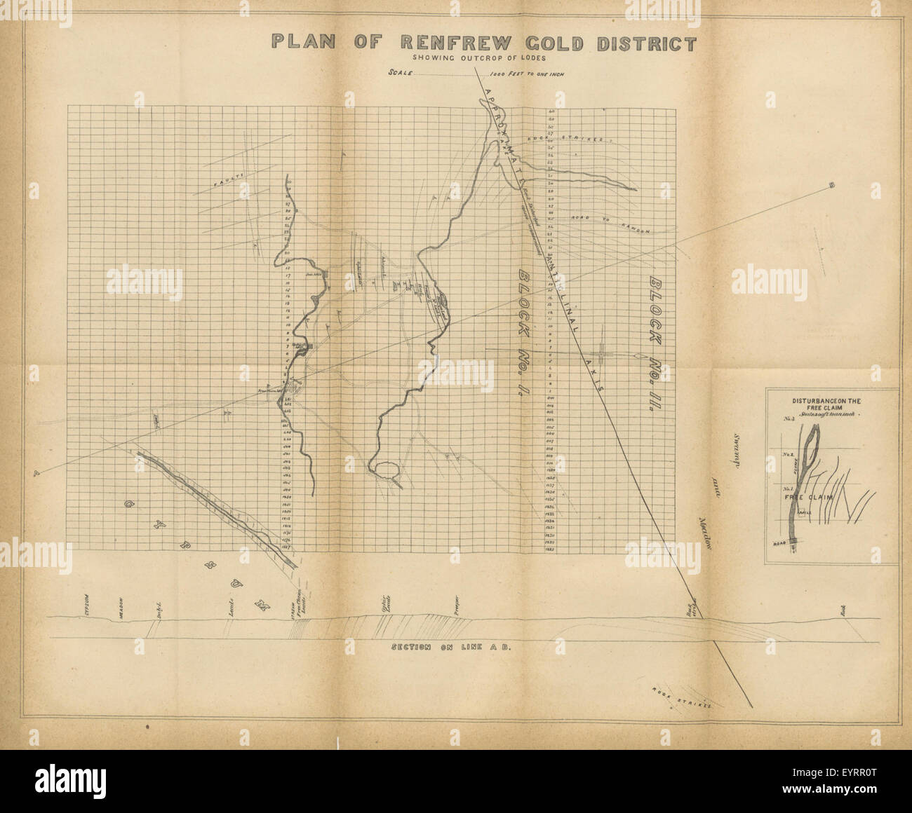 Report on the Mount Uniacke, Oldham and Renfrew Gold Mining Districts