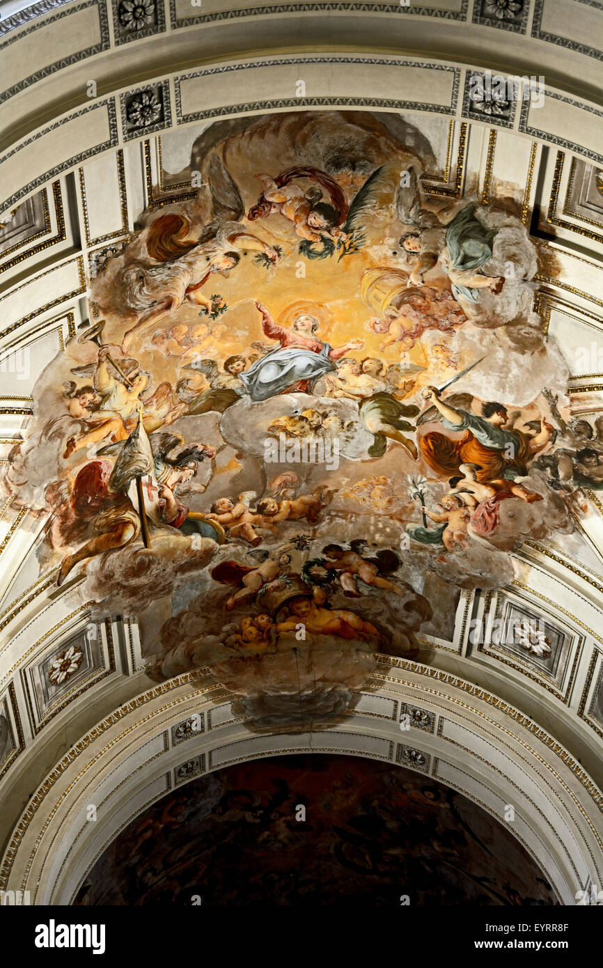 Sicily, interior of the cathedral of Palermo Stock Photo - Alamy
