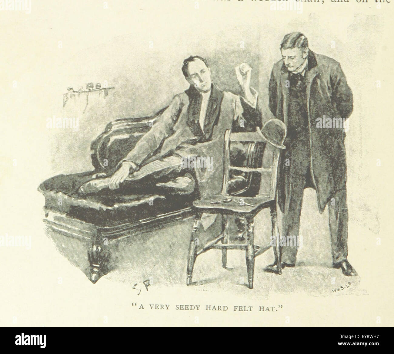 Image taken from page 166 of 'The Adventures of Sherlock Holmes' Image taken from page 166 of 'The Adventures of Sherlock Stock Photo