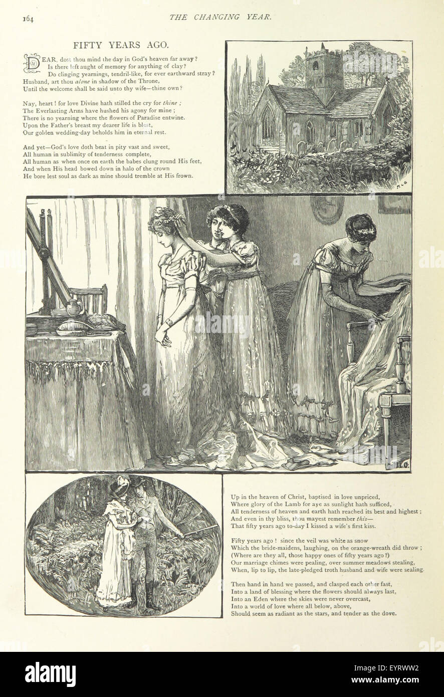 The Changing Year: being poems and pictures of life and nature. Illustrations by A. Barraud, etc Image taken from page 170 of 'The Changing Year being Stock Photo