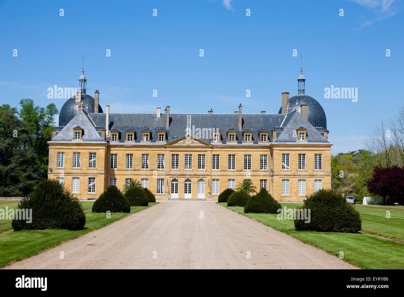 Château de Digoine', south view Stock Photo