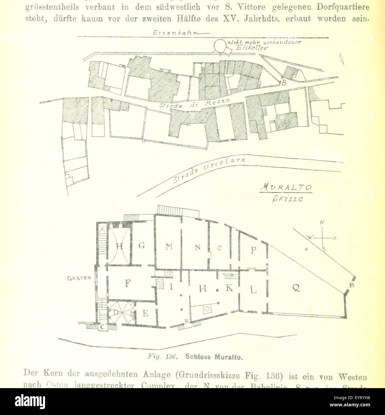 Die mittelalterlichen Kunstdenkmäler des Cantons Tessin, ... Sonder-Abdruck der Beilage “Zur Statistik schweizerischer Kunstdenkmäler” des “Anzeiger für schweizerische Alterthumskunde,” 1890 bis 1893. [With illustrations.] Image taken from page 196 of 'Die mittelalterlichen Kunstdenkmäler des Stock Photo