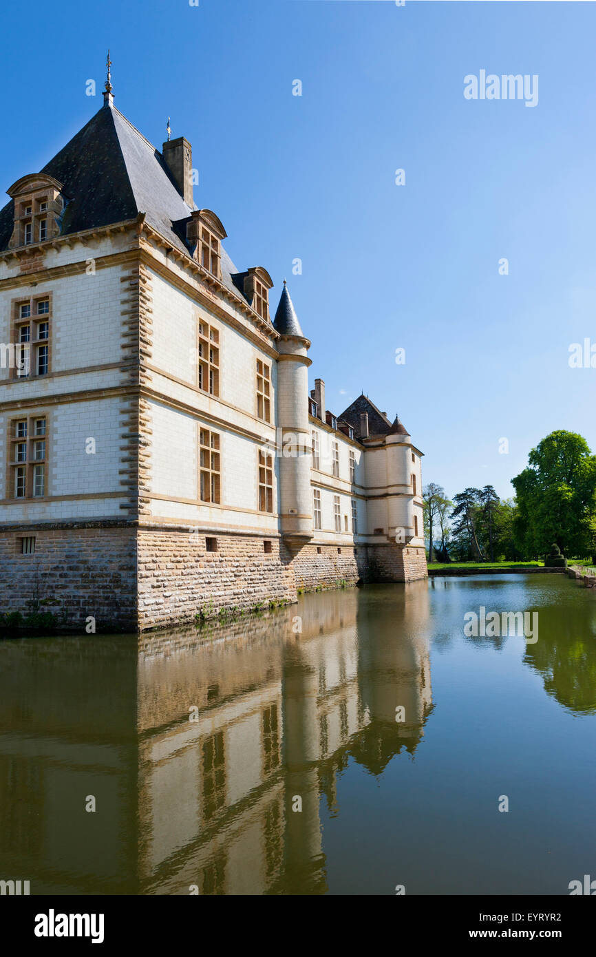 Château de Cormatin, France Stock Photo