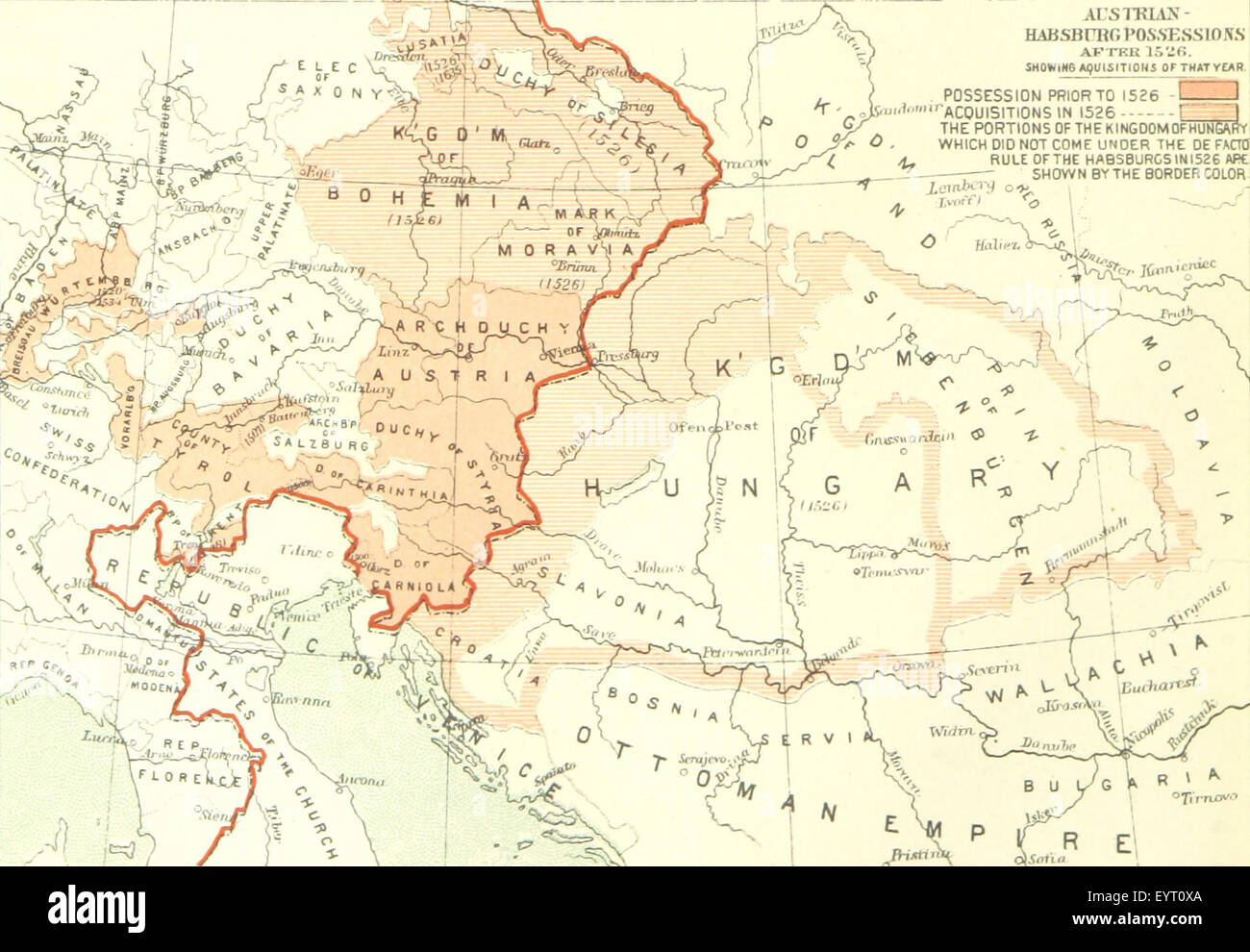 Illustration from 'History for Ready Reference,' showing historical ...