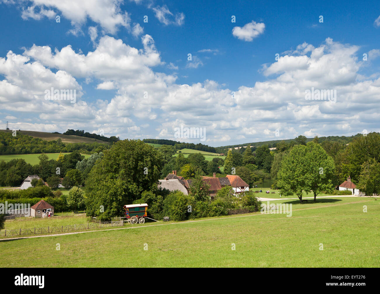 The Weald and Downland Open Air Museum, Singleton, West Sussex. Stock Photo