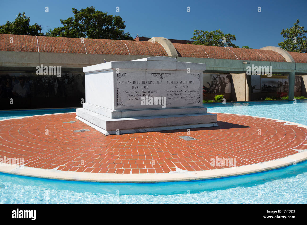 Atlanta - MLK Historic Site:Burlal Site, The tomb of Dr. Ma…