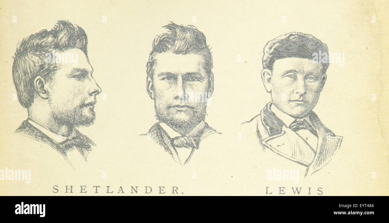 An image from 'The Races of Great Britain', showing a page that ...