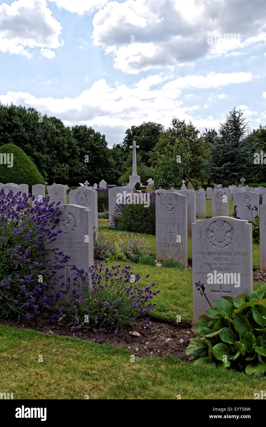 Tidworth Military Cemetery  Hampshire Stock Photo