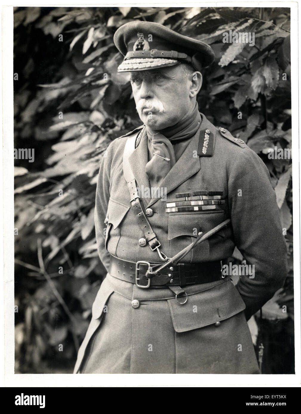 A photograph of Field Marshal Sir John French, Commander in Chief of ...