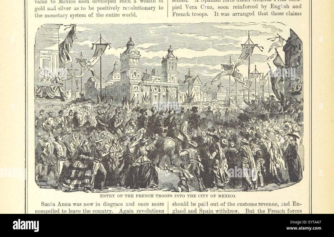 The World: historical and actual. What has been and what is ... Together with ... charts, reference tables ... from B.C. 1500, to the present time. Numerous ... illustrations Image taken from page 476 of 'The World historical and Stock Photo