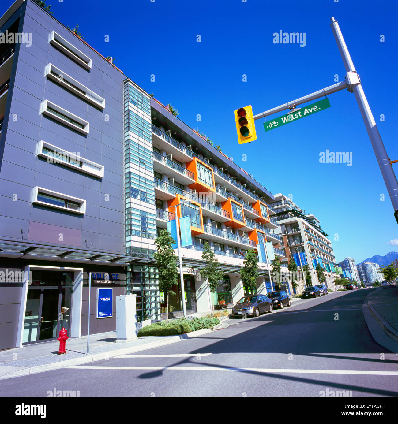 Vancouver Olympic Village Stock Photos & Vancouver Olympic Village