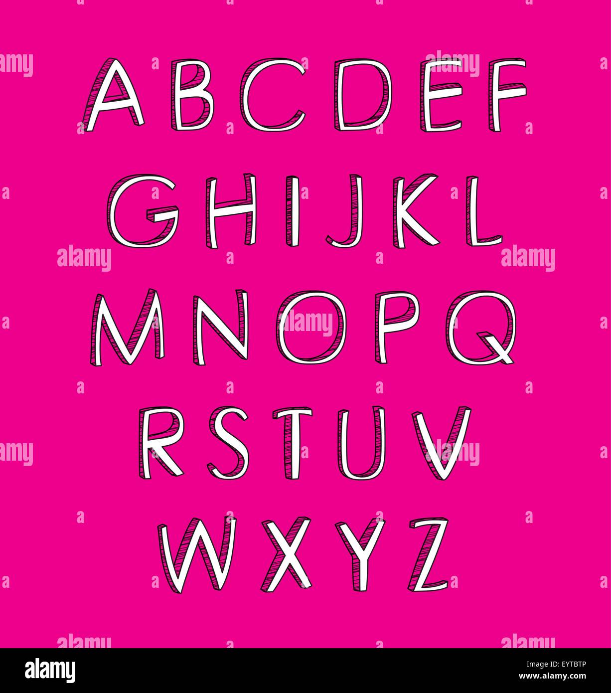 alphabet. Design elements Stock Vector Image & Art - Alamy