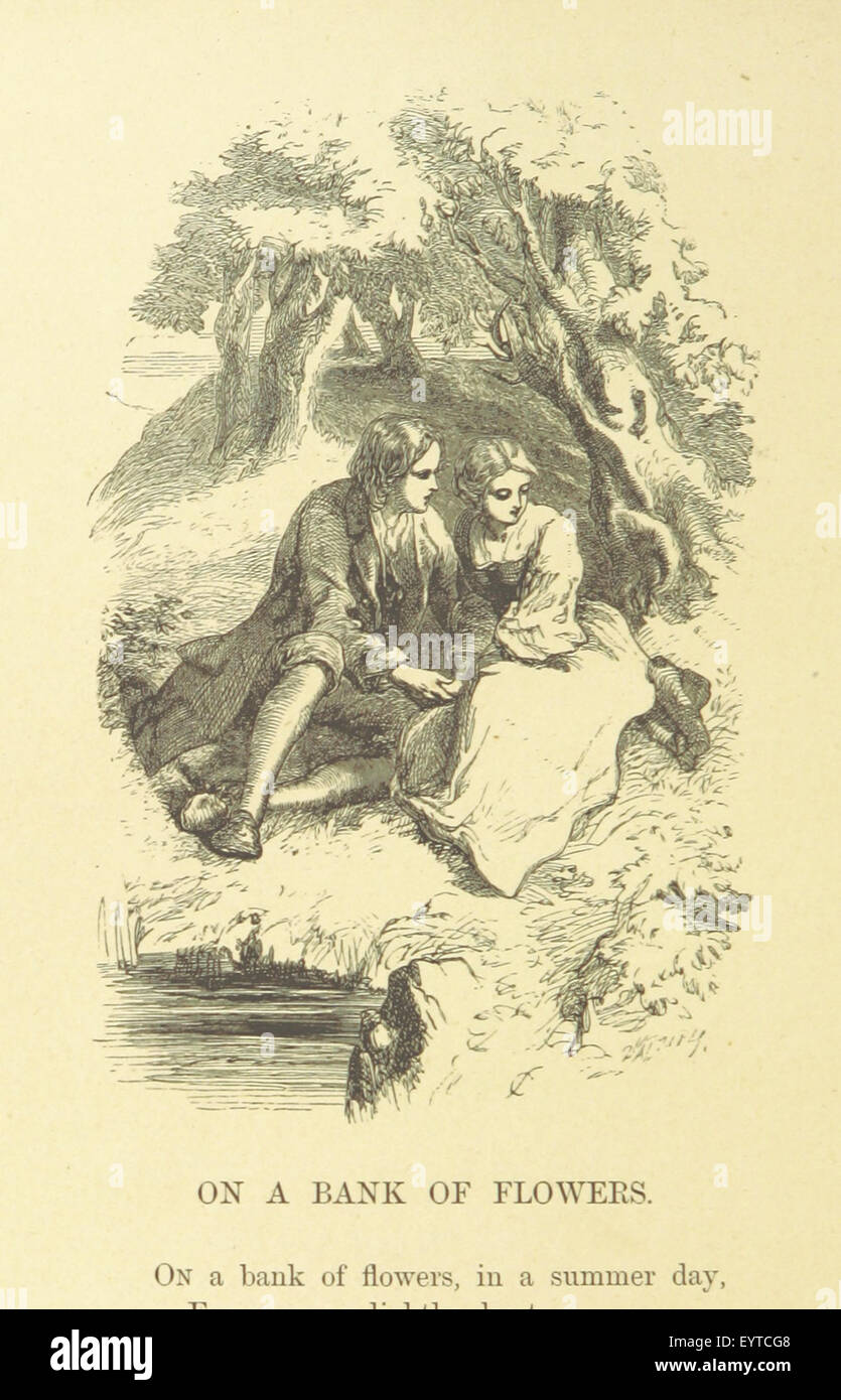 An image from 'The Illustrated Family Burns,' depicting engravings and ...