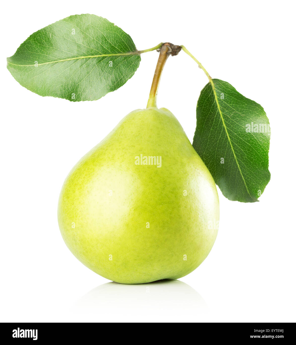 pear isolated on the white background. Stock Photo