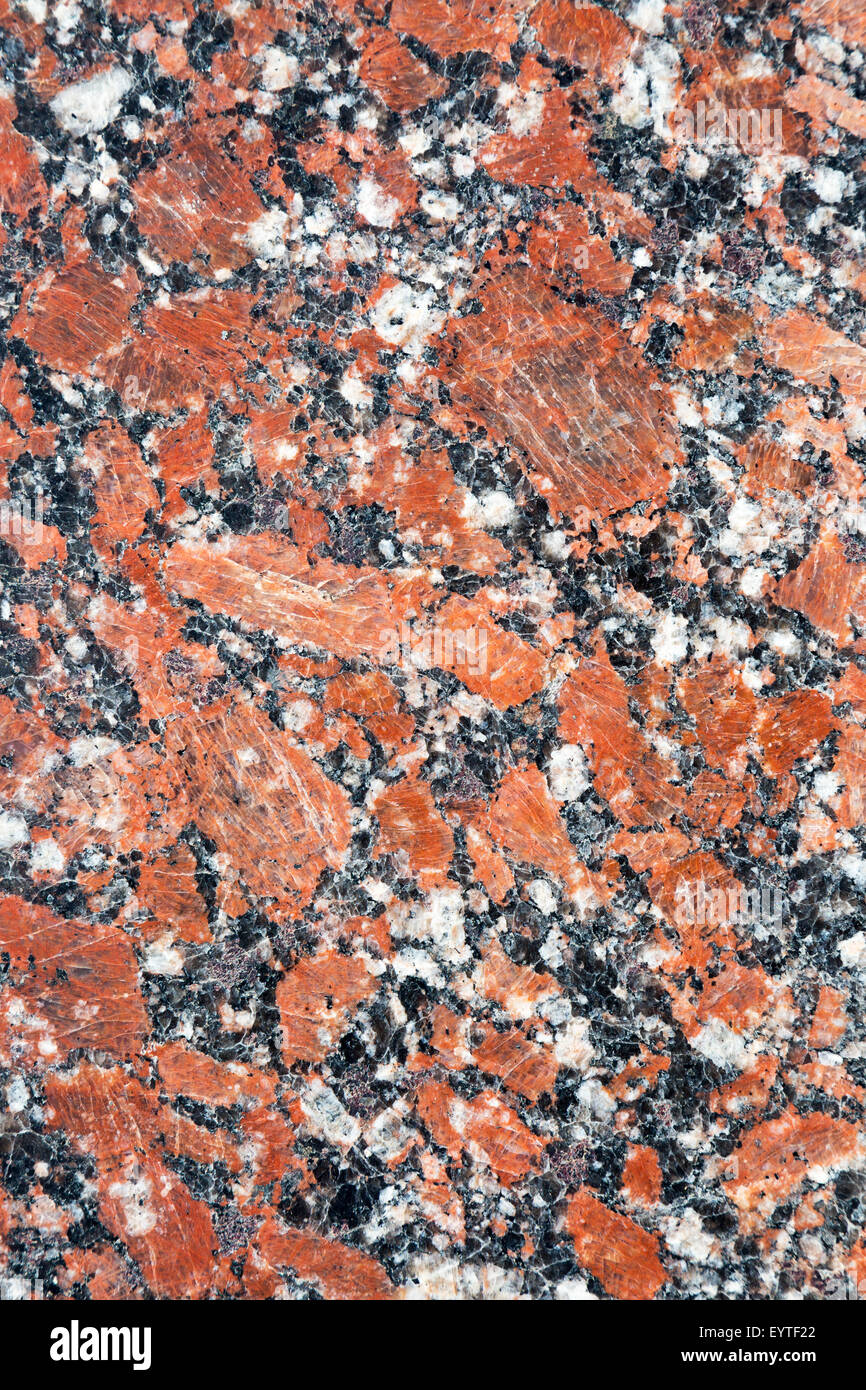 close up of granite. Stock Photo
