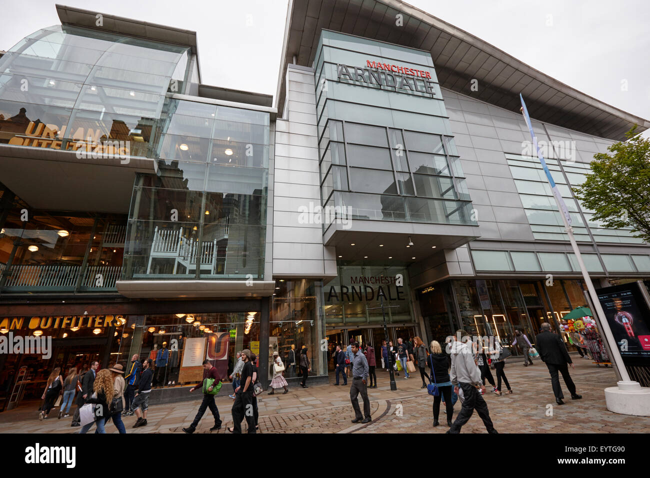The arndale shopping centre Manchester England UK Stock Photo