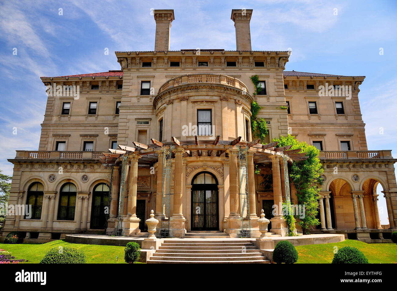 Newport, Rhode Island: The Breakers (1895), designed by Richard Stock