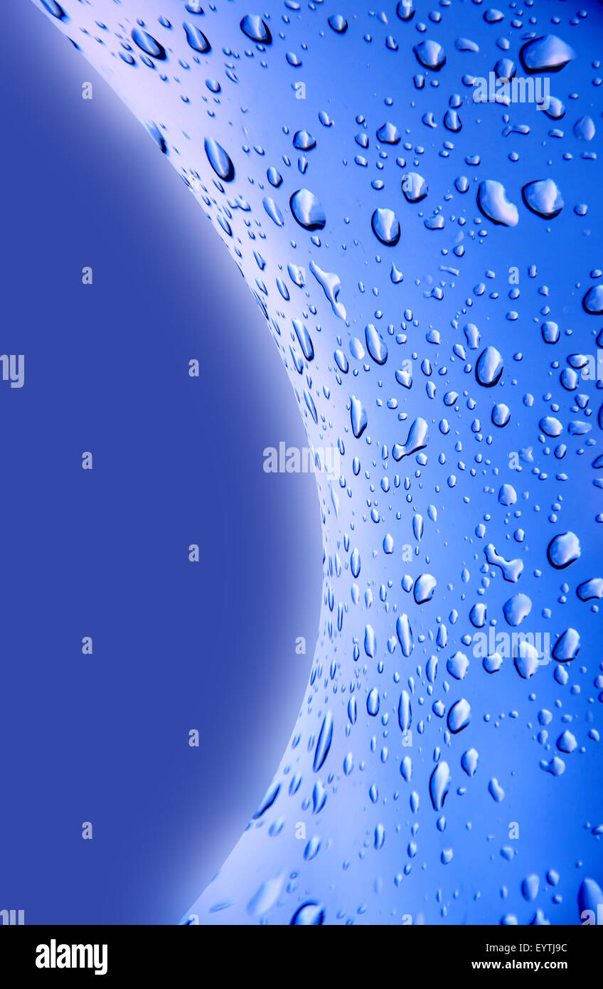 abstract blue color texture background with drop water Stock Photo - Alamy