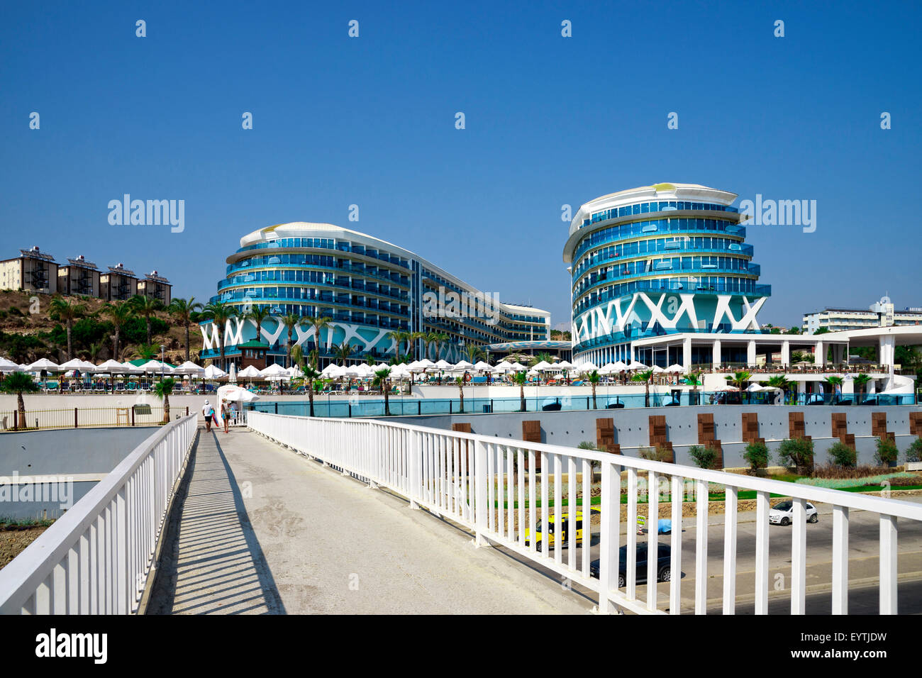 Turkey, hotel complex, Vikingen Infinity Resort & spa hotel, Alanya Stock Photo