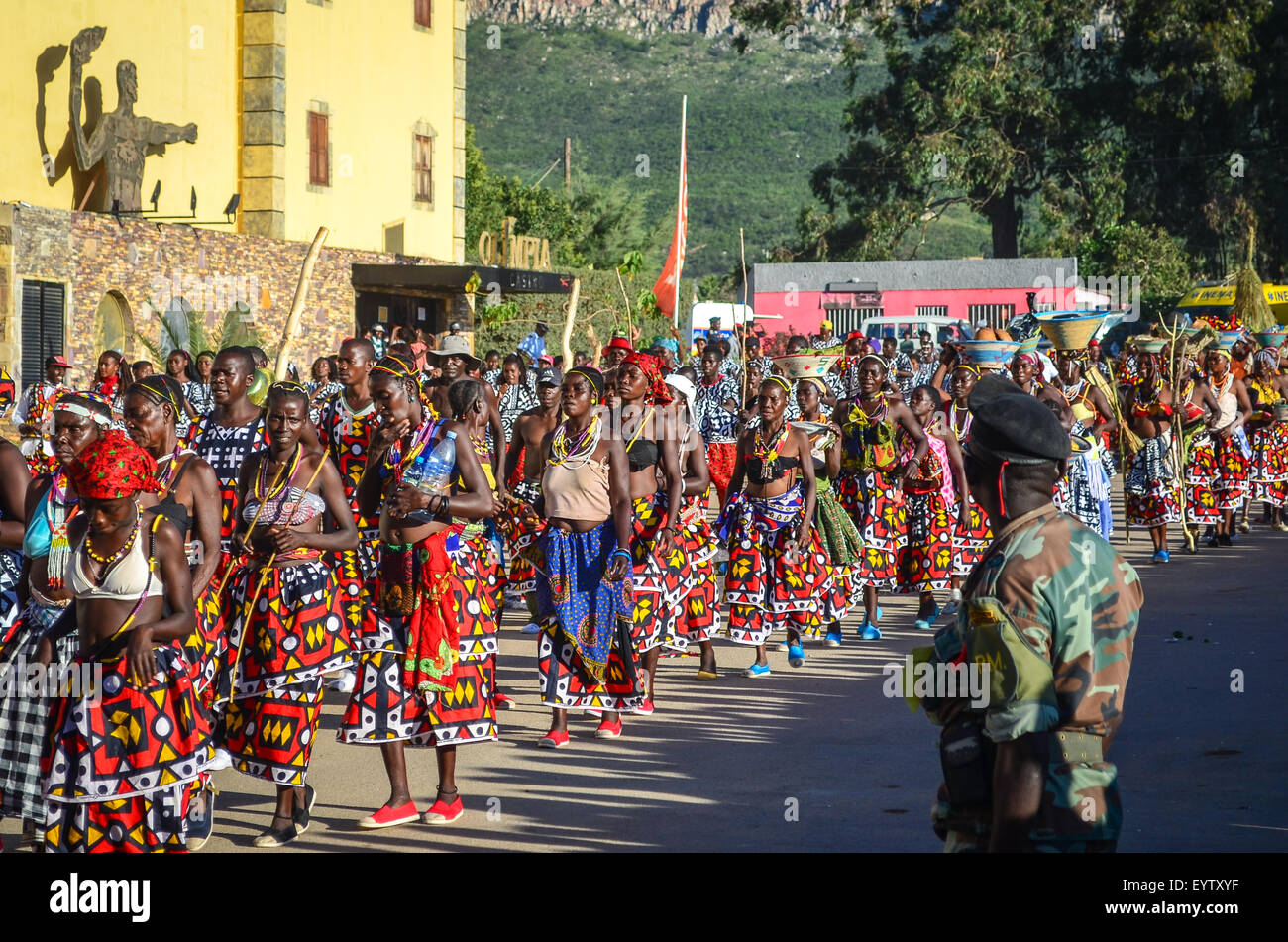 Carnival do Lubango, Angola (2014) Stock Photo