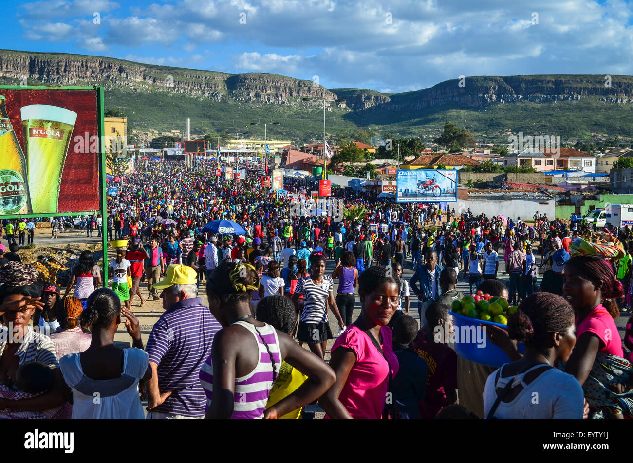 Carnival do Lubango, Angola (2014) Stock Photo